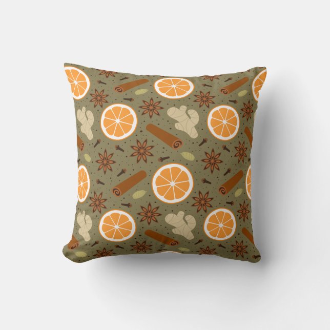 Coussin épices de Noël (Recto)