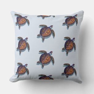 Coussin Epilateur de lancer de tortue de mer réversible