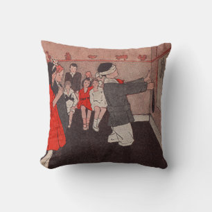 Coussin Épingler la queue âne