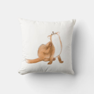 Coussin Épingler le renard