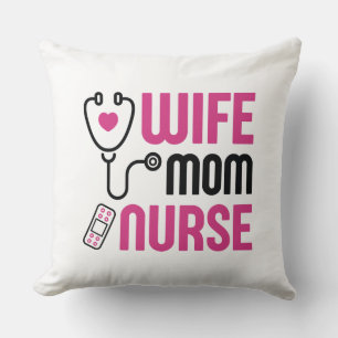 Coussin Épouse Maman Infirmière