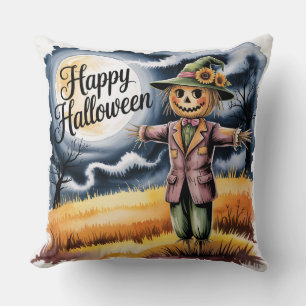 Coussin Épouvantail d'Halloween, Épouvantail d'Halloween a