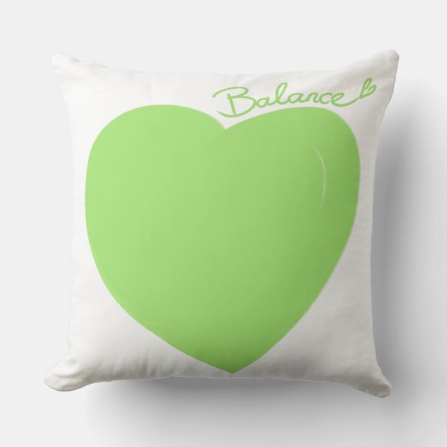 Coussin Équilibrez votre humeur -  (Recto)