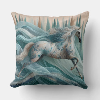 Coussin Equine, Horse Elegant Cushion