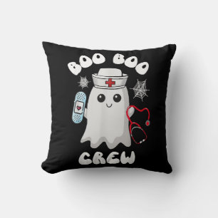 Coussin Équipage Boo Boo Mignon Fantôme Infirmière Drôle H