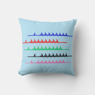 Coussin Équipage Course Rangée Rameurs - Jusqu'à cinq bate