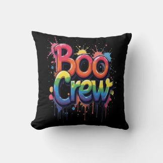Coussin ÉQUIPAGE DE BOO Arc-en-ciel