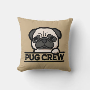 Coussin Équipage de TECKEL – Cadeau drôle et mignon pour l