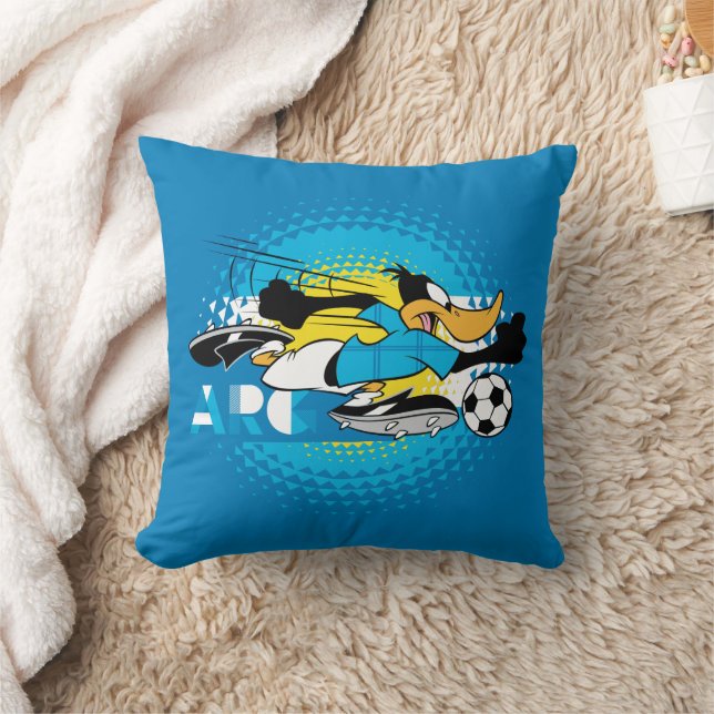 Coussin Équipe Argentine de football Graphique de DAFFY DU (Couverture)