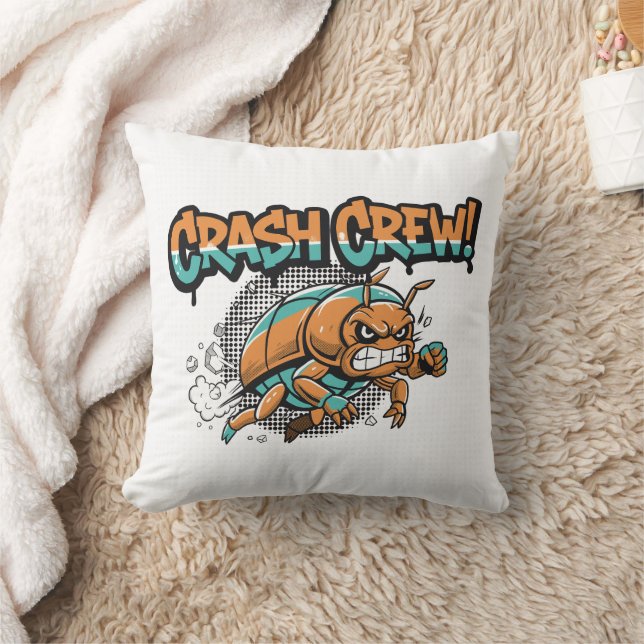 Coussin Équipe Crash (Couverture)