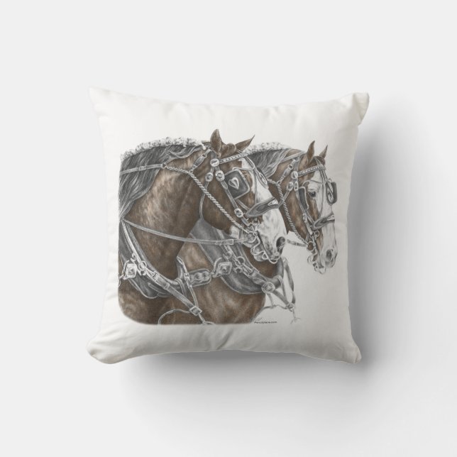 Coussin Équipe cycliste Clydesdale (Recto)