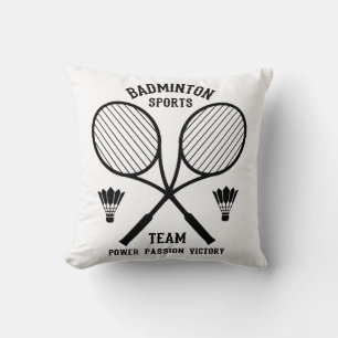 Coussin Équipe de badminton