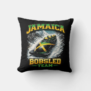 Coussin Équipe de bobsleigh jamaïcaine