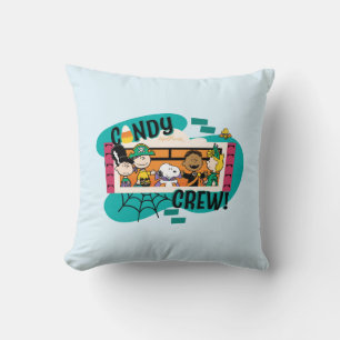 Coussin Équipe de bonbons Gang de Peanuts Halloween