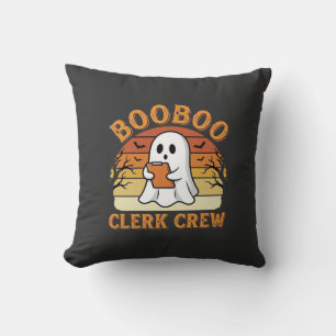 Coussin Équipe de commis Booboo Création de fantôme d'Hall