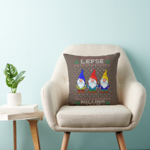 Coussin Equipe de marche gauche, Baking de Noël Tomte Gnom