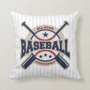 Coussin Équipe de sport de baseball toutes étoiles