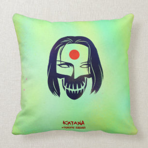 Coussin Équipe de suicide   Icône de tête Katana