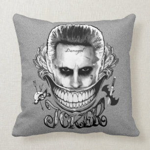 Coussin Équipe de suicide Joker Smile