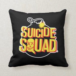 Coussin Équipe de suicide   Logo de la bombe