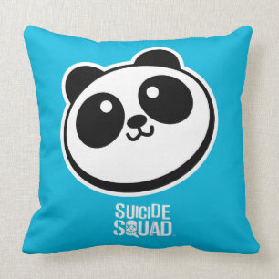 Coussin Équipe de suicide   Logo Panda Purveyors