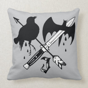 Coussin Équipe de suicide Symbole joker