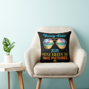 Coussin Équipe de vacances 2024
