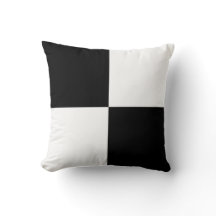 Équipe noire et blanche à damiers motif minimalist