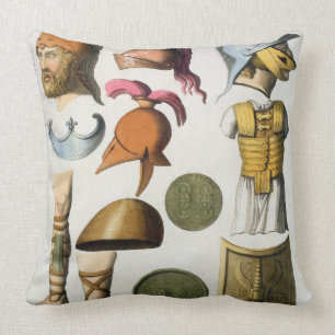 Coussin Équipement militaire romain, de 'Le Costume Ancien