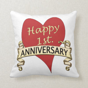 Coussin ęr. Anniversaire
