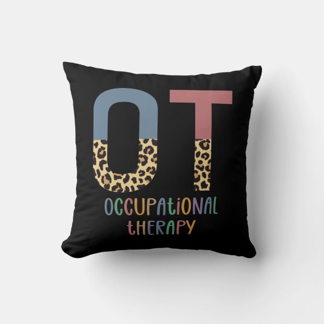 Coussin Ergothérapie OT Cheetah Futur OT Dons (Recto)