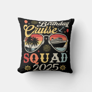 Coussin Escadron de croisière anniversaire 2025 Famille co
