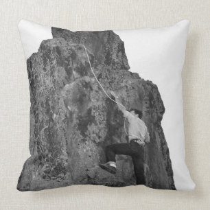 Coussin Escalade de roche d'homme