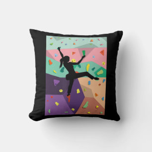 Coussin Escalade murale Indoor Rock Climbers Action Sports