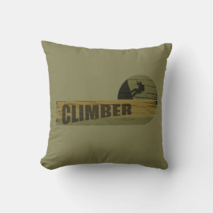 Coussin Escalade rock grimpeur vintage