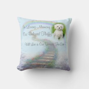 Coussin Escalier commémoratif pour animaux de compagnie pe