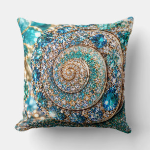 Coussin Escargot Joyau Étincelant