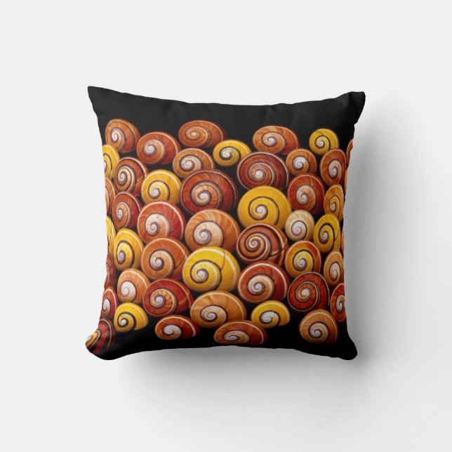 Coussin Escargots d'arbre cubain (Recto)