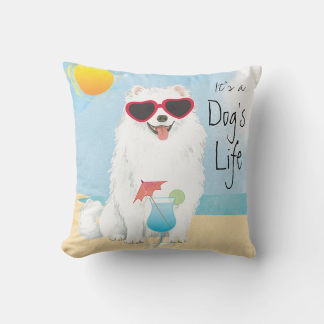 Coussin Eskie d'été (Recto)