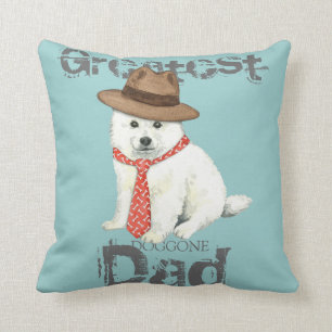 Coussin Eskie papa