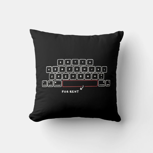 Coussin Espace à louer (Recto)
