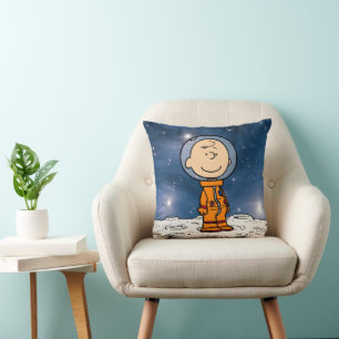 Coussin ESPACE   Charlie Astronaut Brown