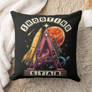 Coussin Espace d'étoile filante