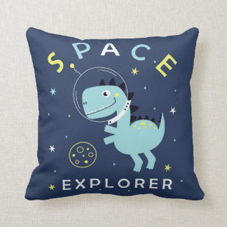 Coussin Espace Explorer Dinosaur Poussin de l'enfant