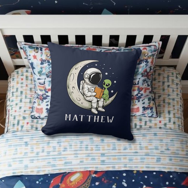 Coussin Espace Extérieur Marine Blue Salle de l'enfant (Créateur téléchargé)