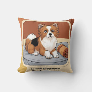 Coussin Esperando su Huesito – Zaguate con Mirada Tierna