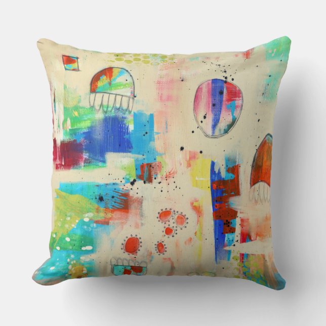 Coussin Espoir Soaring 20 x 20 Poly Throw Pillow (Recto)