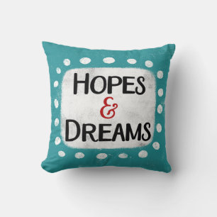 Coussin Espoirs et rêves Lancer l'oreiller