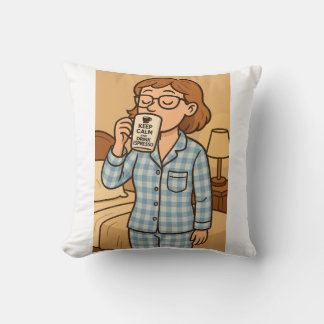 Coussin espresso endormi