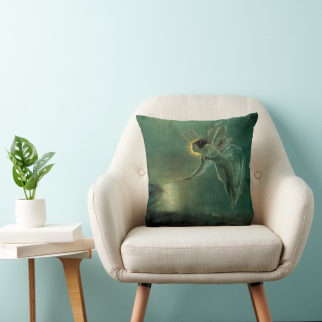 Coussin Esprit de la Nuit par Grimshaw, Fée Victorienne (Chaise)